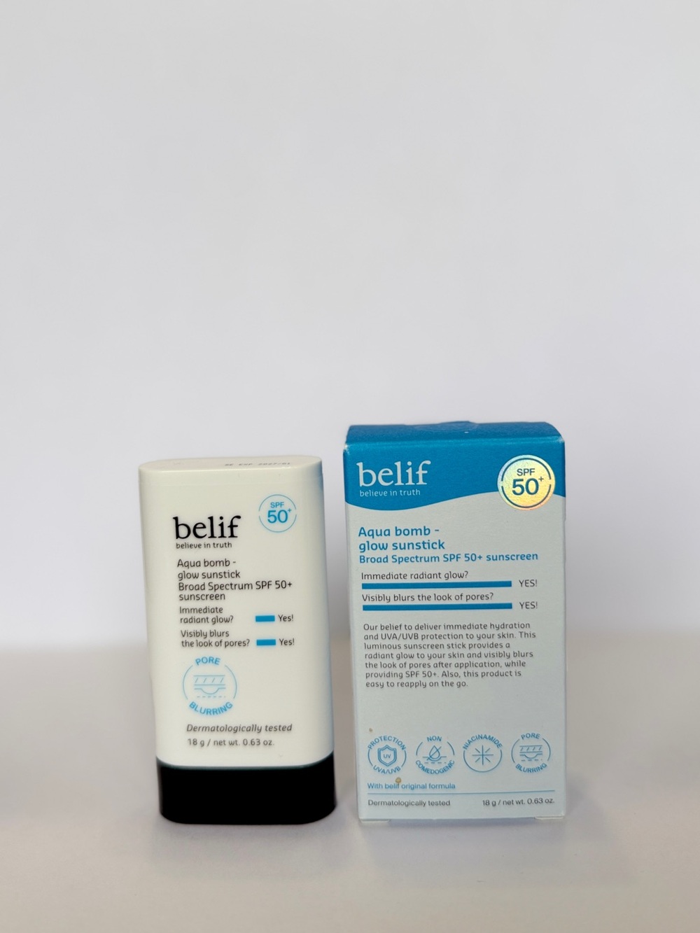 belif Aqua Bomb Glow Sunstick SPF 50+